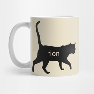 Cation Joke Cute Science Cat Funny Chemistry Teacher Gift T-Shirt Mug